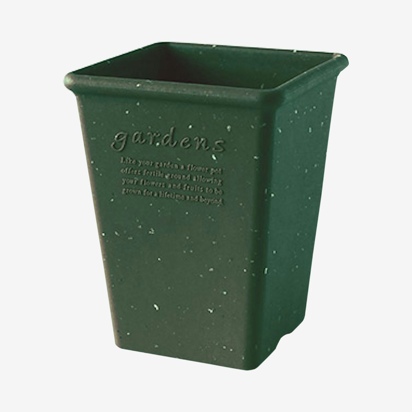 Garden Long Square Pot - Green by Hachiman Gardens
