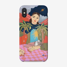 Midnight And Morning Phone Case