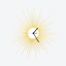 The Big Bang Wall Clock - Gold