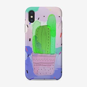 Cactus Illustration Color Phone Case