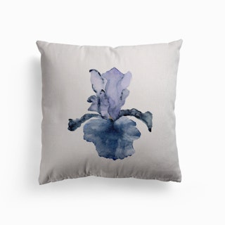 Iris Canvas Cushion