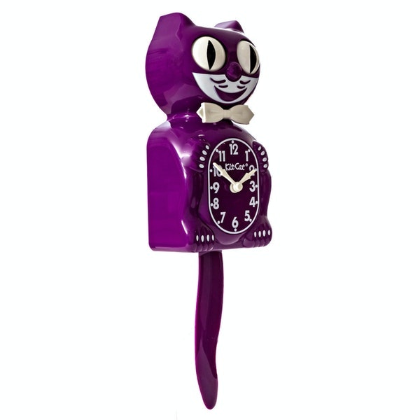 Kit-Cat Clock - Boysenberry by Kit-Cat Clock