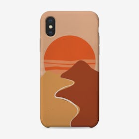 Desert Sun Phone Case