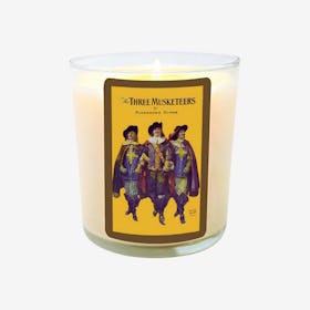 Three Musketeers - Literary Scented Candle