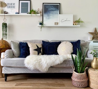 Calm Vibes Living Room Design