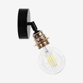 Iko Flexible Wall Lamp - 1L - Copper / Black