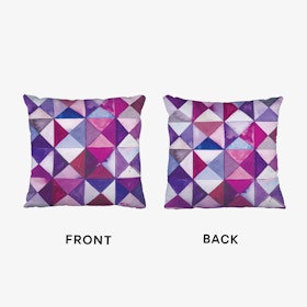 Purple Quilt Cushion