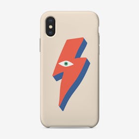 Ziggy Bowie Eye Phone Case