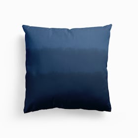 Blue Gradient Canvas Cushion