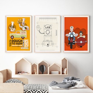 Wallace and Gromit Art Prints and Posters