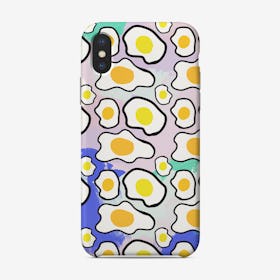 Fried Egg Colourful Phone Case