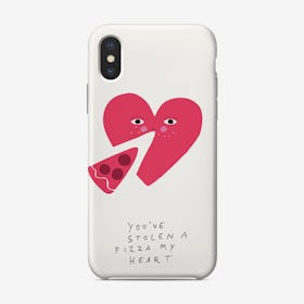 A Pizza My Heart Phone Case