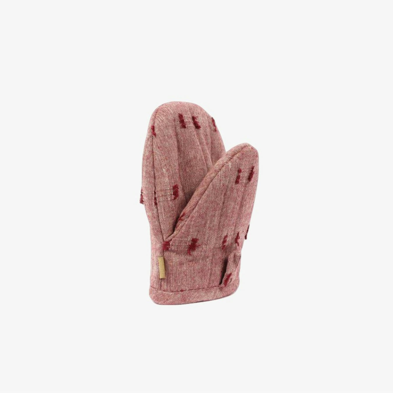 Tuft Half Oven Glove - Ruby by Raine & Humble