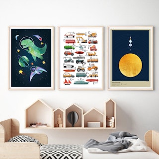 Kids Space Posters & Prints