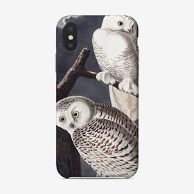 Snowy Owl   Audubon Birds Phone Case