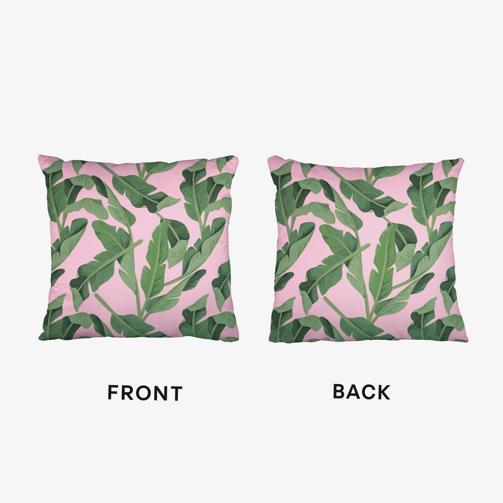 Tropical 17 Forest Cushion by Galaxy Eyes