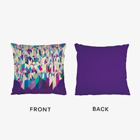 Purple Town Cushion