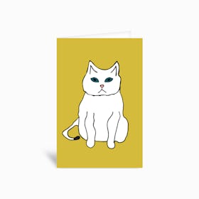 Cat Greetings Card