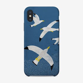 Seagulls Deepblue Phone Case