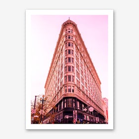 Pink Phelan Building Art Print