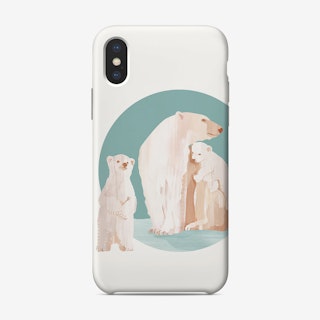 Snow Cuddles Phone Case