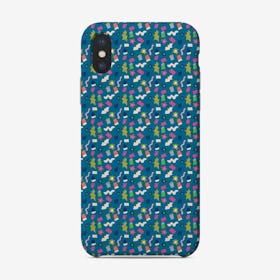 Blue Candy Explosion Phone Case