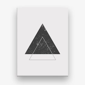 Triangle Space Canvas Print