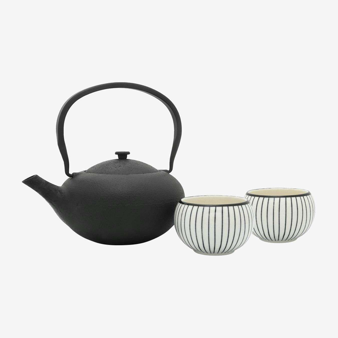 Shanxi Gift Set - Black / White by Bredemeijer