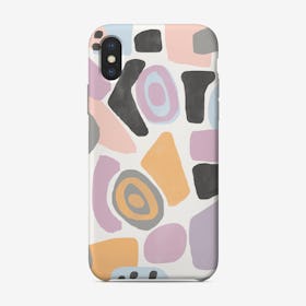 Minimal Scandinavian Shapes Phone Case