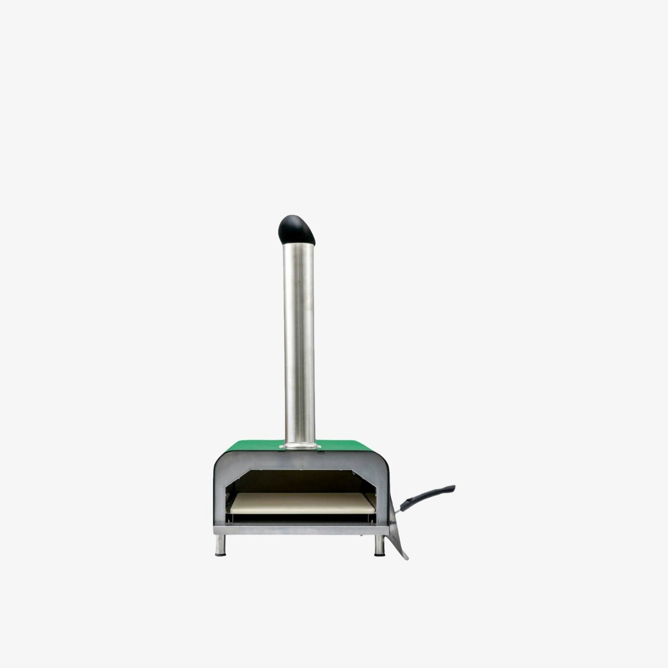 Pellet Pizza Oven - Green by E.S. Designs