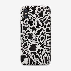 Abstract Black And White Dream Phone Case