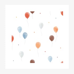 Flying Ballons Wallpaper