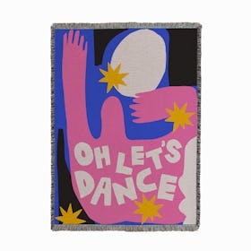 Oh Lets Dance Woven Throw