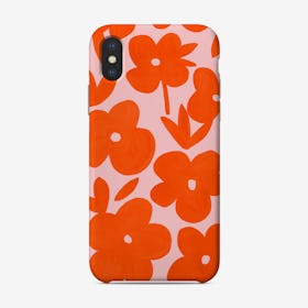 Daisies Red Phone Case