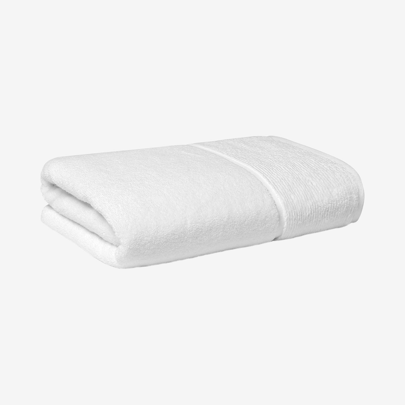 Bath Towel - Pure White - Bamboo by Panda London
