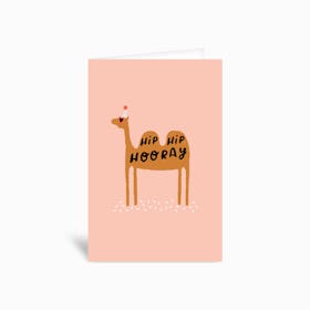 Hip Hip Hooray Greetings Card