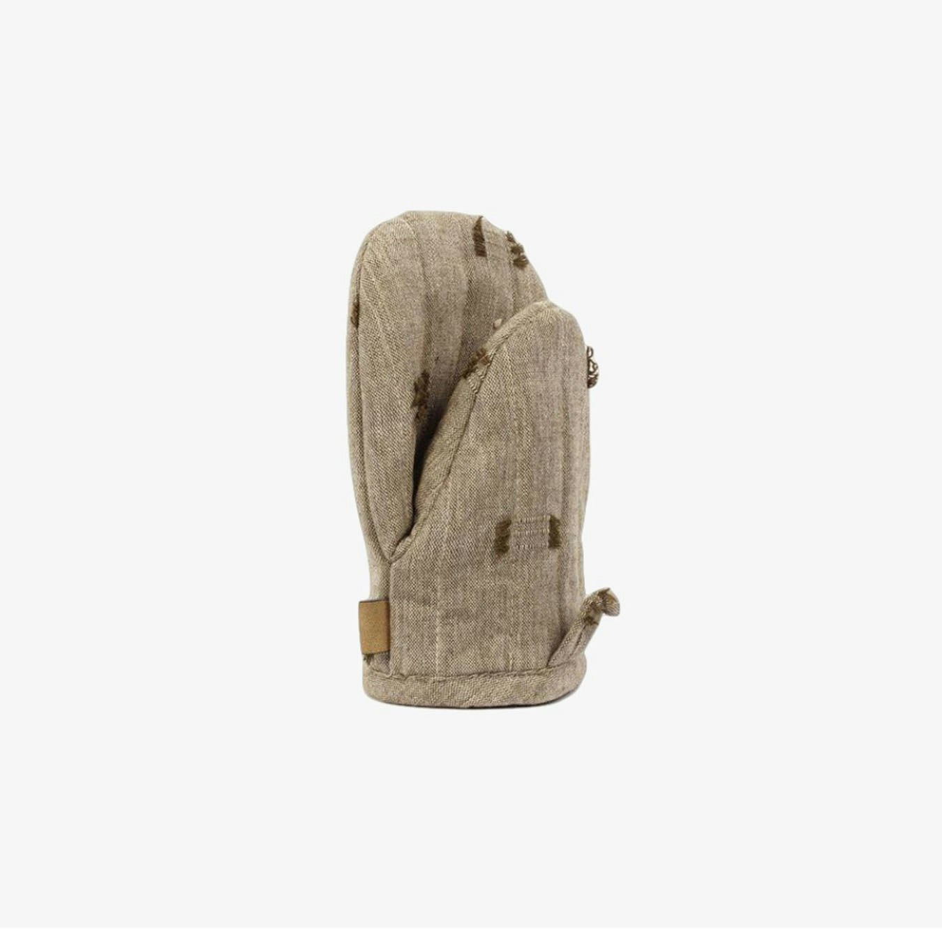 Tuft Half Oven Glove - Burnt Olive by Raine & Humble