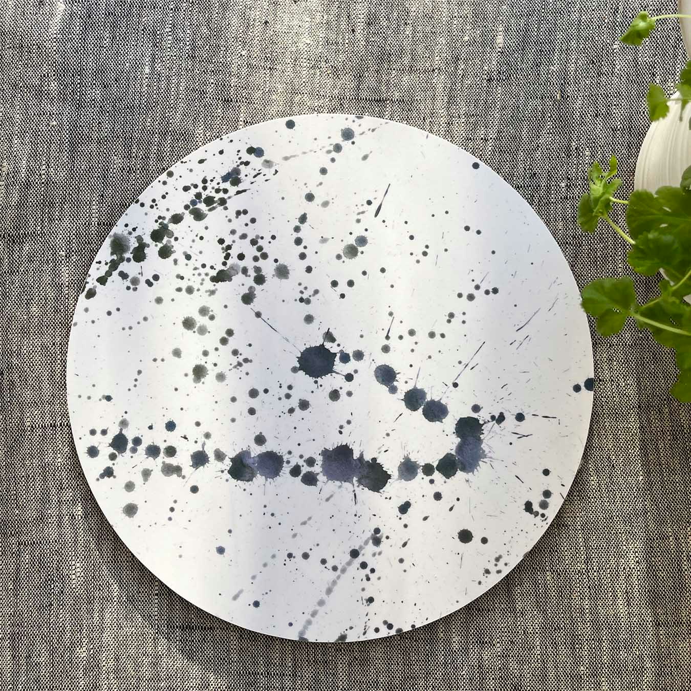 Splash Trivet - Blue / Grey by Camilla Engdahl