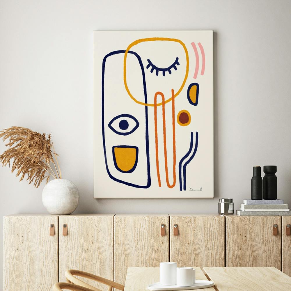 Abstract modern canvas print canvas Tezt 141 modern contemporary furniture image framed 3cm thick newest gallery modern picture