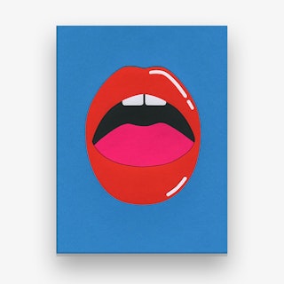 Red Lips Canvas Print