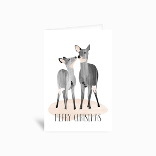 Dear Deer Greetings Card