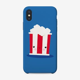 Chill Out Kawaii Popcorn Phone Case