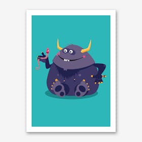 Monster Friends IV Art Print