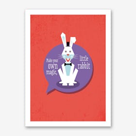 Magic Rabbit Art Print