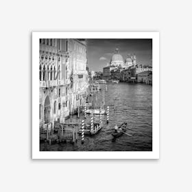 Venice Canal Grande & Santa Maria della Salute Art Print