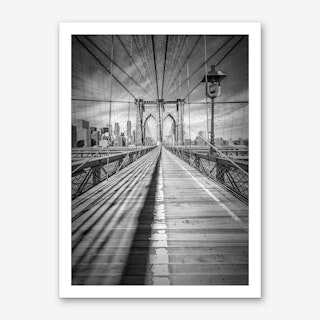 New York City Brooklyn Bridge Art Print