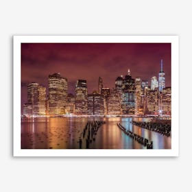 New York City Nightly Impressions Art Print