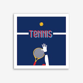 Tennis Art Print Art Print