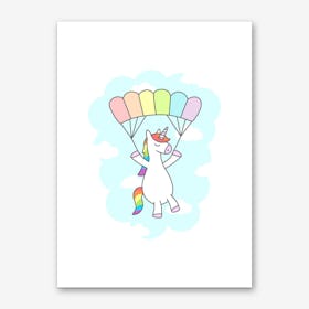 Unicorn Glide Art Print