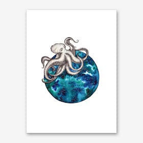 Octopus V Art Print